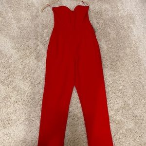 Express Red Jumpsuit
